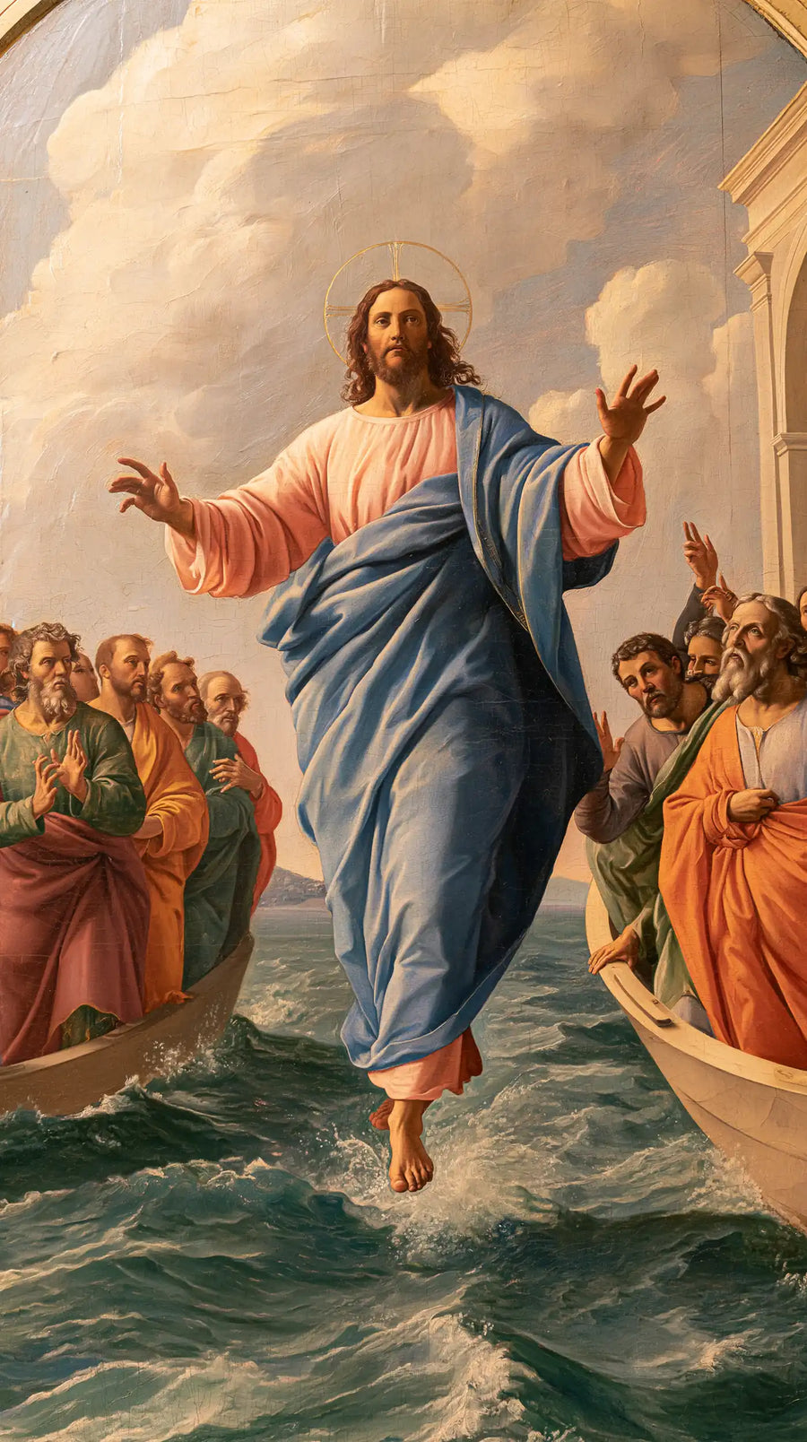 Jesus Walking on Water - Florentine Renaissance · Portrait n° 2