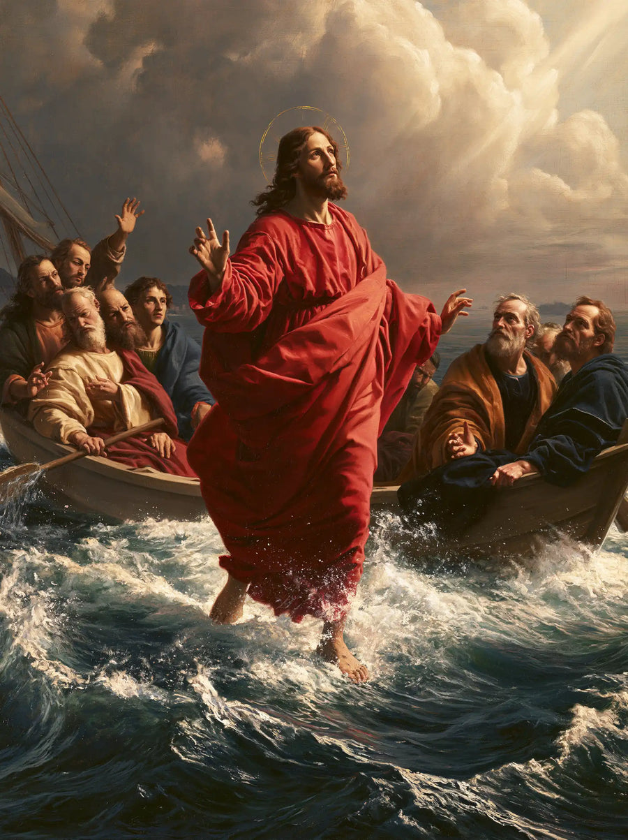 Jesus Walking on Water - Florentine Renaissance · Portrait n° 28