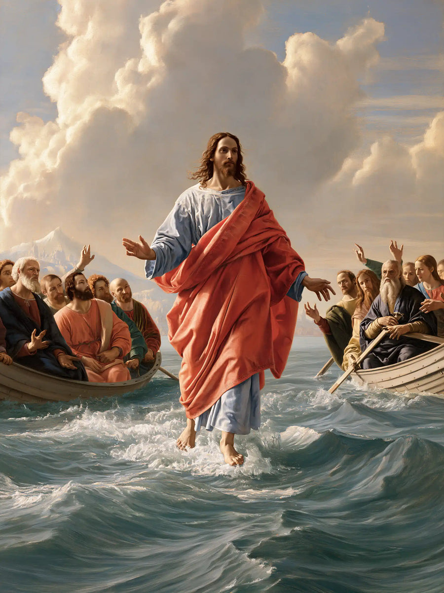 Jesus Walking on Water - Florentine Renaissance · Portrait n° 31