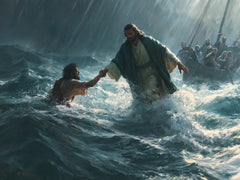 Jesus Walking on Water — The Bond at the Heart of Deep Waters