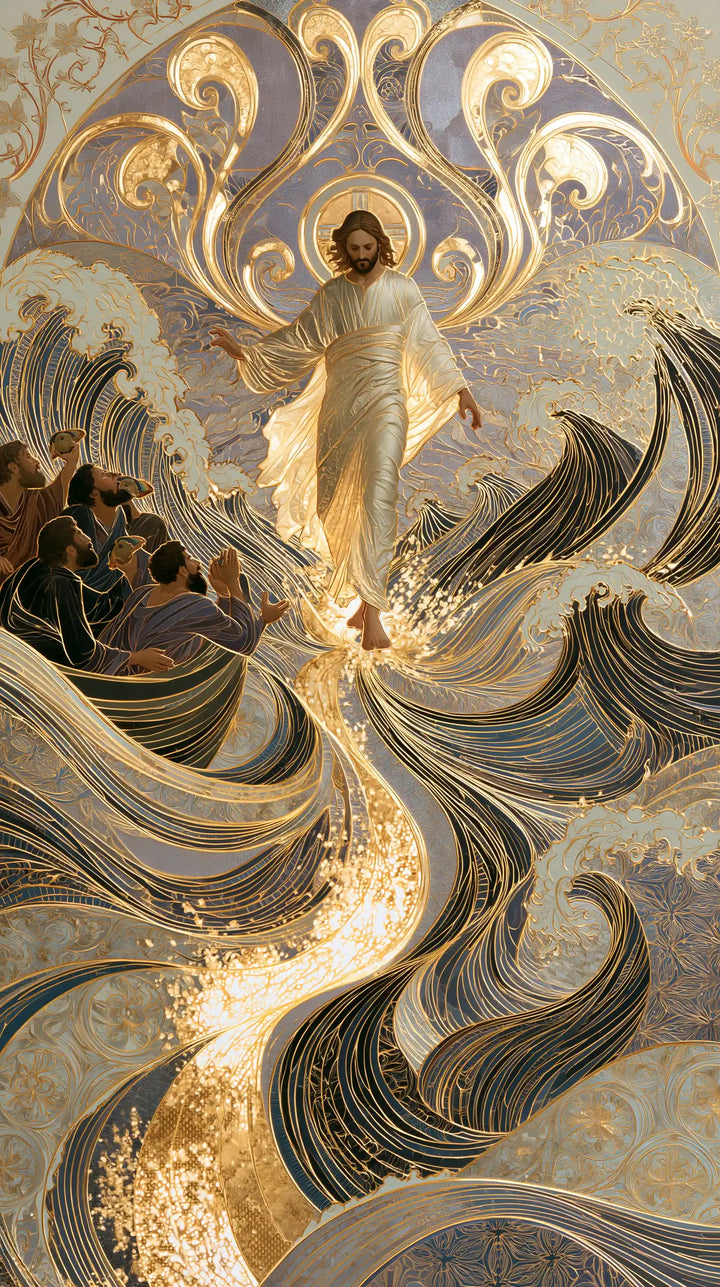 Jesus Walking on Water — The Golden River Reaches the Halo