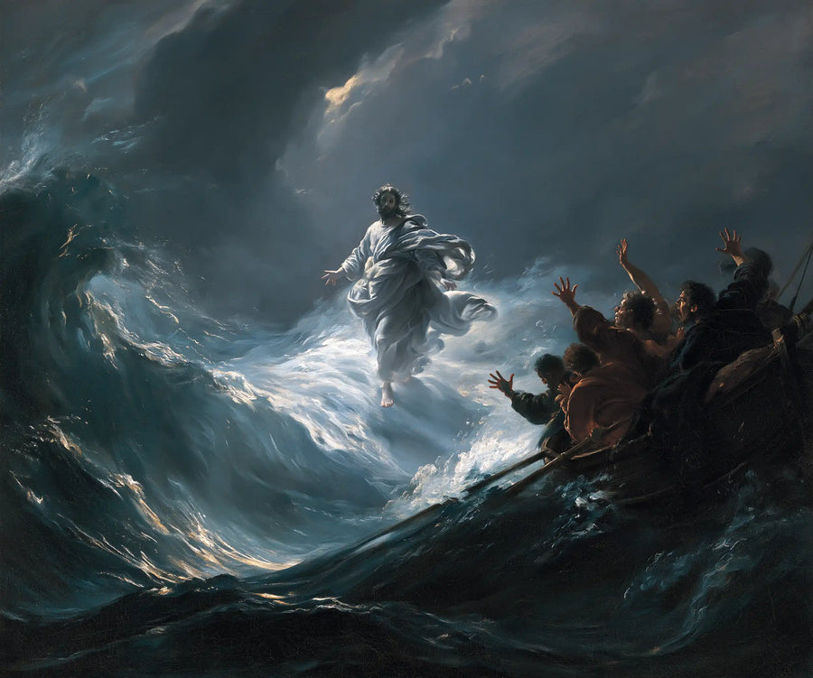 Jesus Walking on Water - Theatrical Baroque · Landscape n° 5