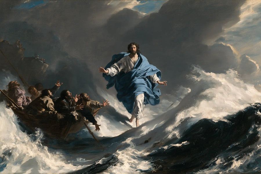 Jesus Walking on Water - Theatrical Baroque · Landscape n° 21