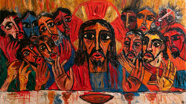 Das letzte Abendmahl - Expressionist n° 8