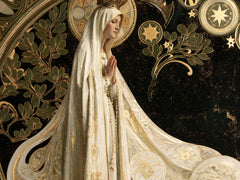 Our Lady of Fatima – Sacred Art Nouveau · Landscape no. 3