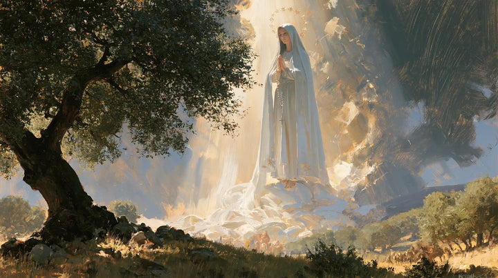 Our Lady of Fatima – Expressionist · Landscape no. 10