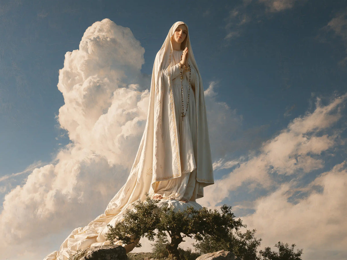 Our Lady of Fatima – Florentine Renaissance · Landscape no. 3