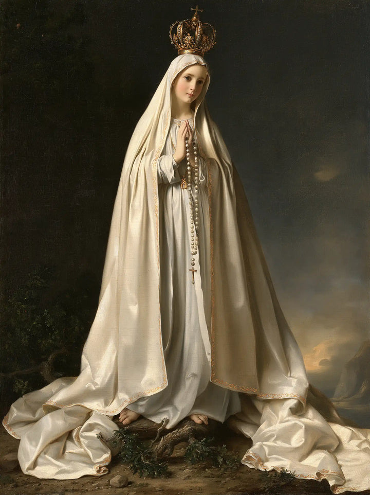Our Lady of Fatima – Florentine Renaissance · Portrait no. 10