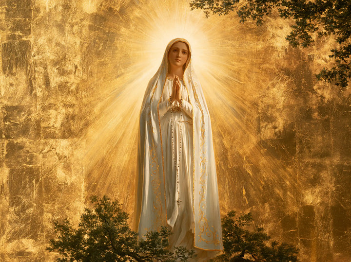 Our Lady of Fatima – Sacred Gold · Landscape no. 8