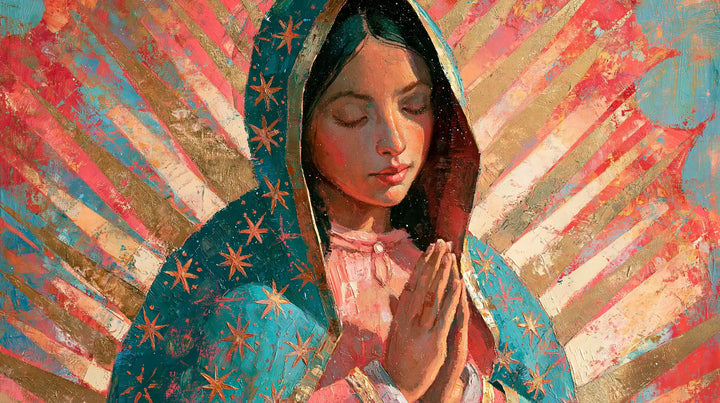 Our Lady of Guadalupe – Expressionist · Landscape no. 12