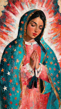 Our Lady of Guadalupe – Expressionist · Portrait no. 6