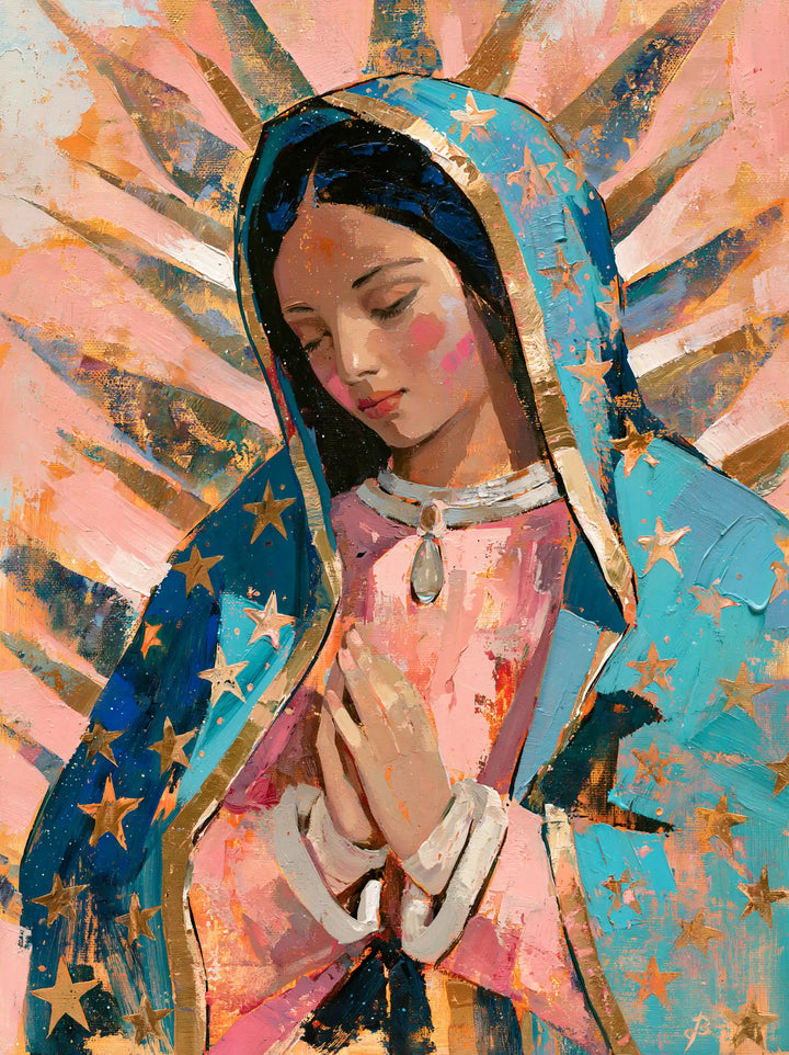 Our Lady of Guadalupe – Expressionist · Portrait no. 9