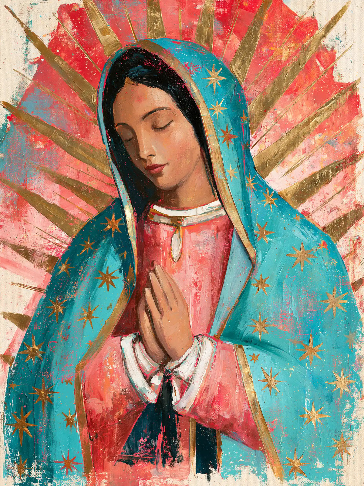 Our Lady of Guadalupe – Expressionist · Portrait no. 10