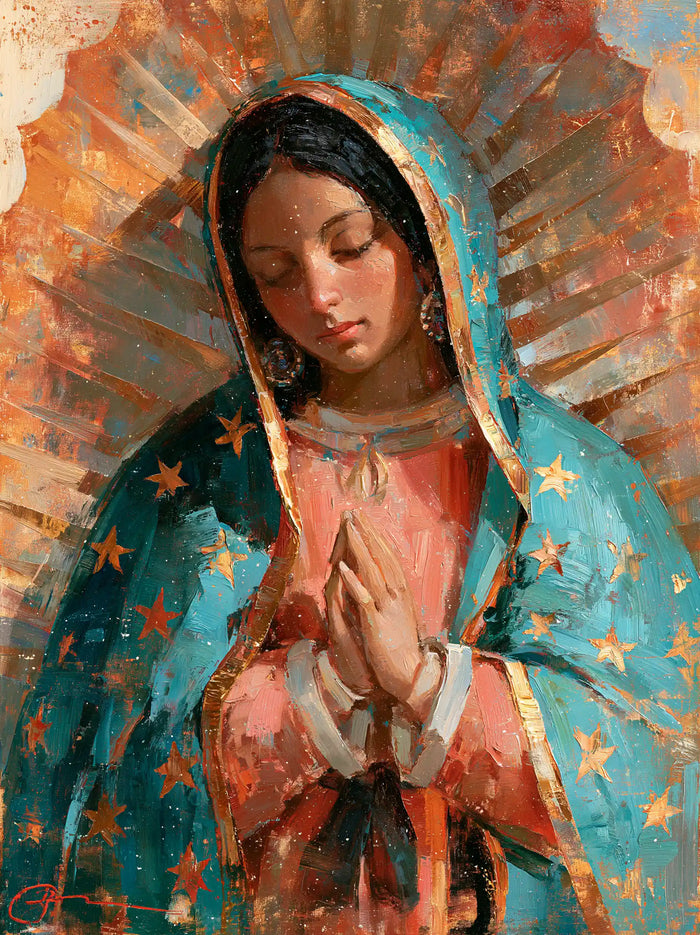 Our Lady of Guadalupe – Expressionist · Portrait no. 14