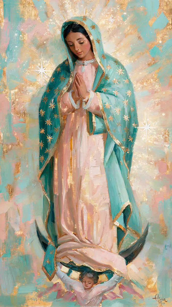 Our Lady of Guadalupe – Impressionist · Portrait no. 2
