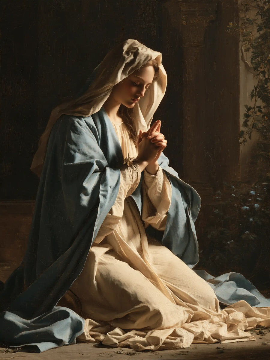 Virgin Mary in Prayer - Florentine Renaissance · Portrait n° 19