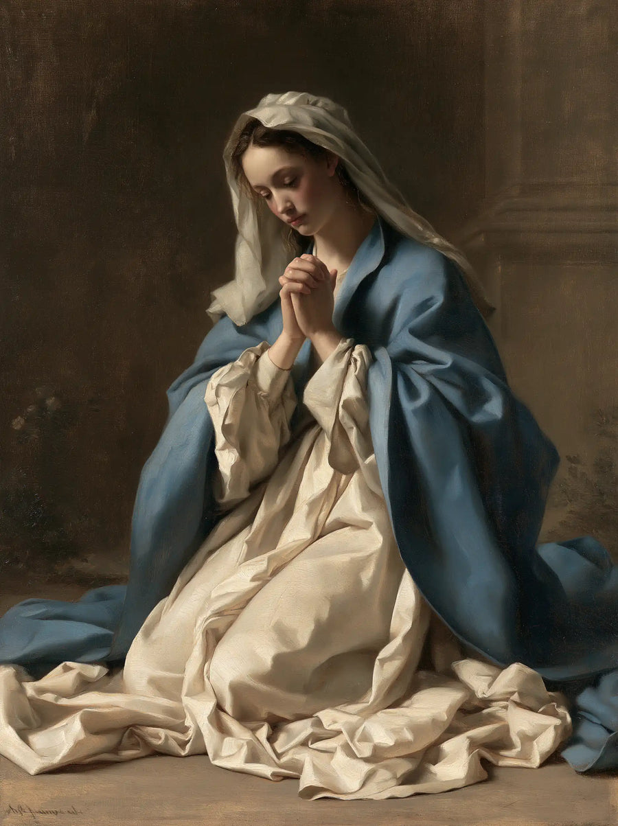 Virgin Mary in Prayer - Florentine Renaissance · Portrait n° 20