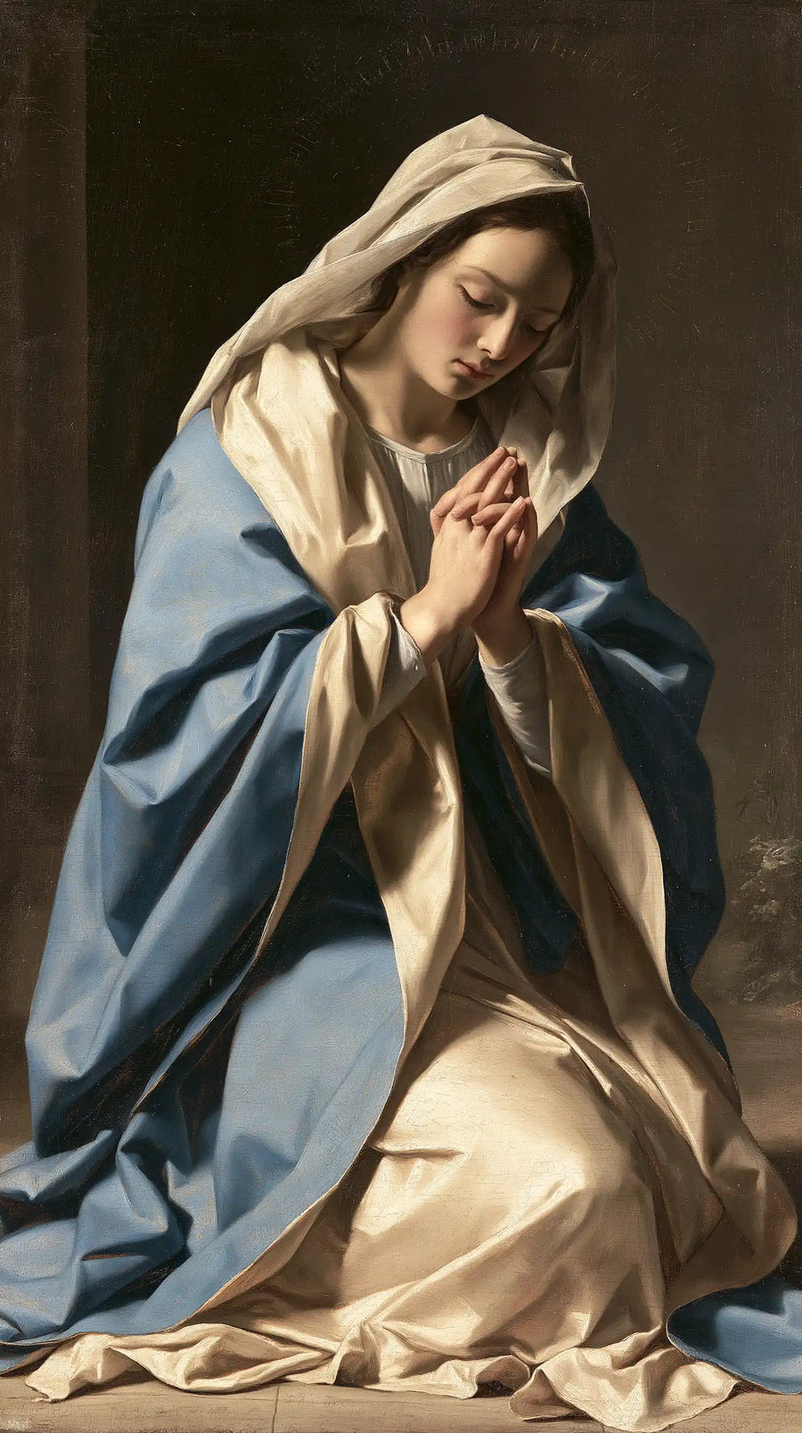 Virgin Mary in Prayer - Florentine Renaissance · Portrait n° 25