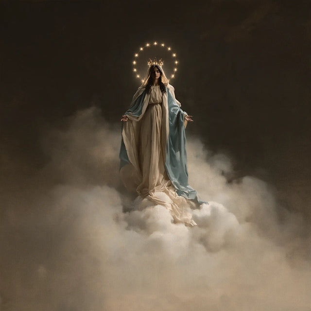 Mary Queen of Heaven - Contemporary Minimalism · Square n° 8