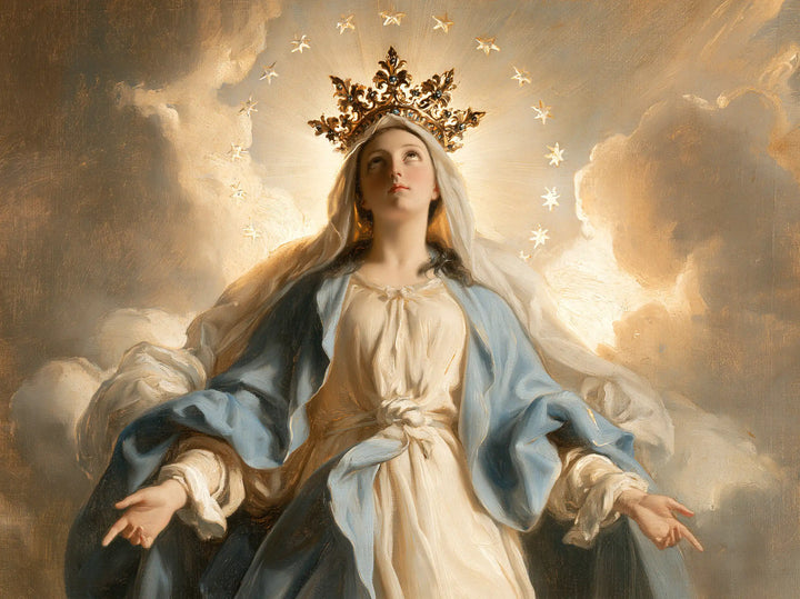 Mary Queen of Heaven - The Crown as Central Symbol · Landscape n° 1