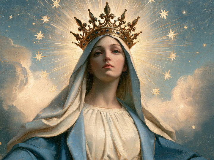Mary Queen of Heaven - The Crown as Central Symbol · Landscape n° 8