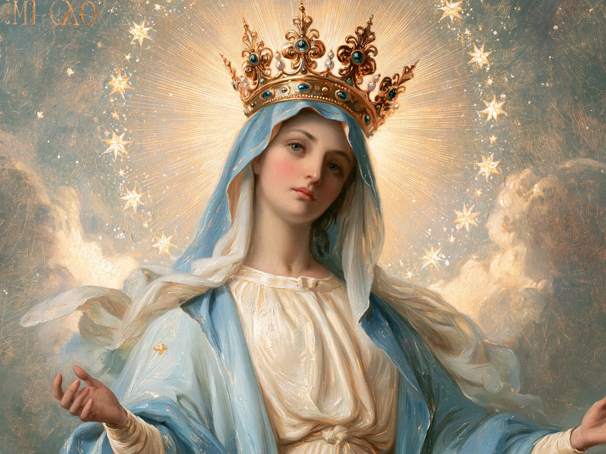 Mary Queen of Heaven - The Crown as Central Symbol · Landscape n° 12