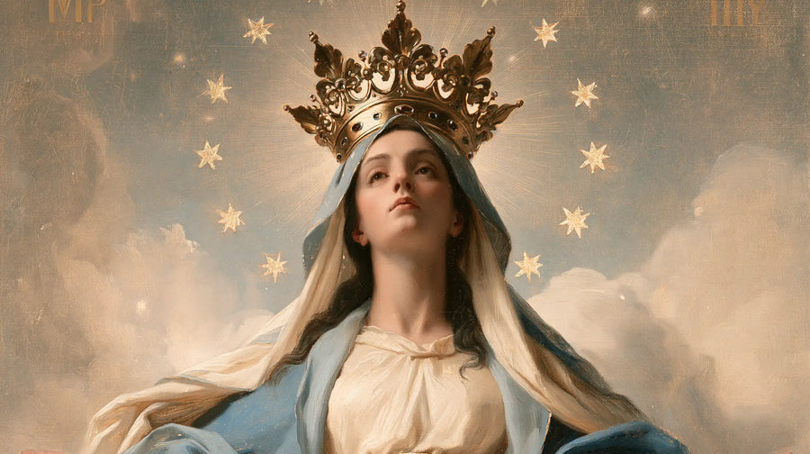 Mary Queen of Heaven - The Crown as Central Symbol · Landscape n° 16