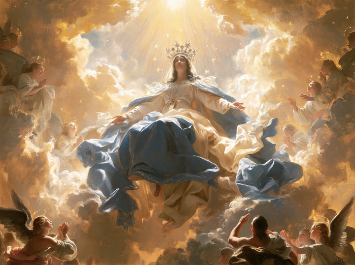 Mary, Queen of Heaven — The Lifted Mantle in Heaven’s Choir