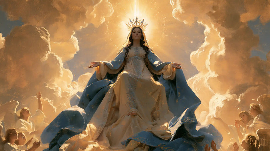 Mary Queen of Heaven - Heavenly Glory · Landscape n° 20