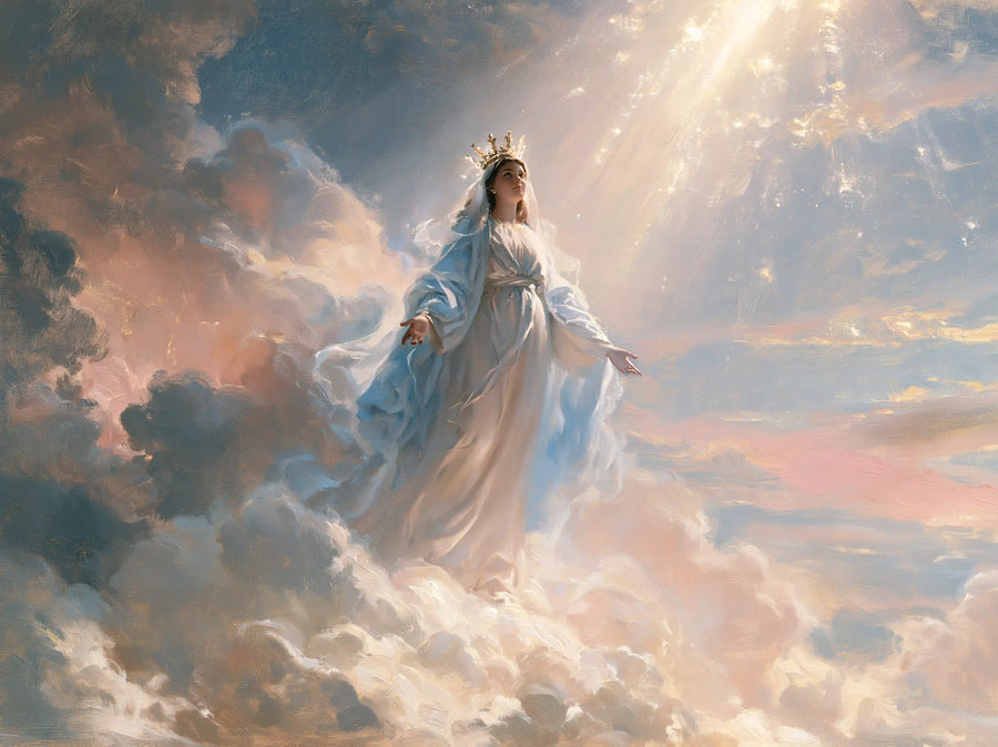 Mary Queen of Heaven - Impressionist · Landscape n° 4