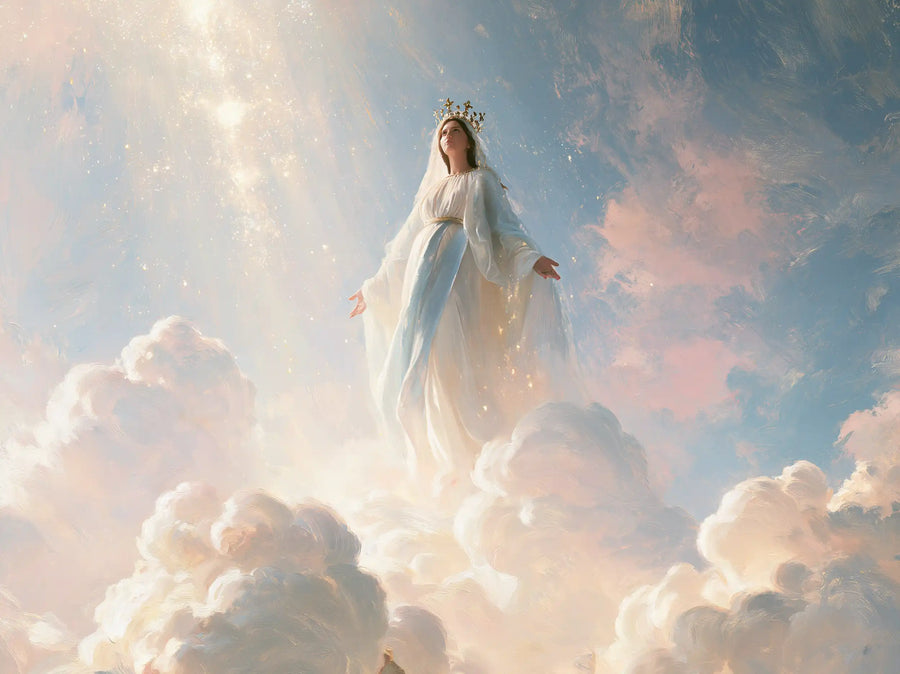 Mary Queen of Heaven - Impressionist · Landscape n° 6
