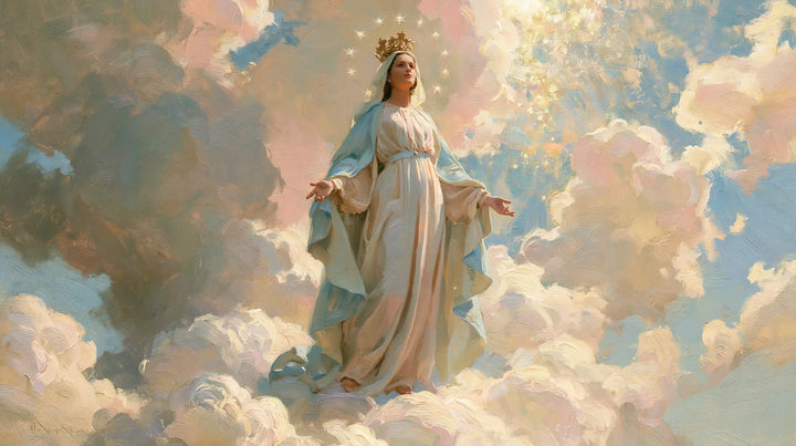 Mary Queen of Heaven - Impressionist · Landscape n° 11