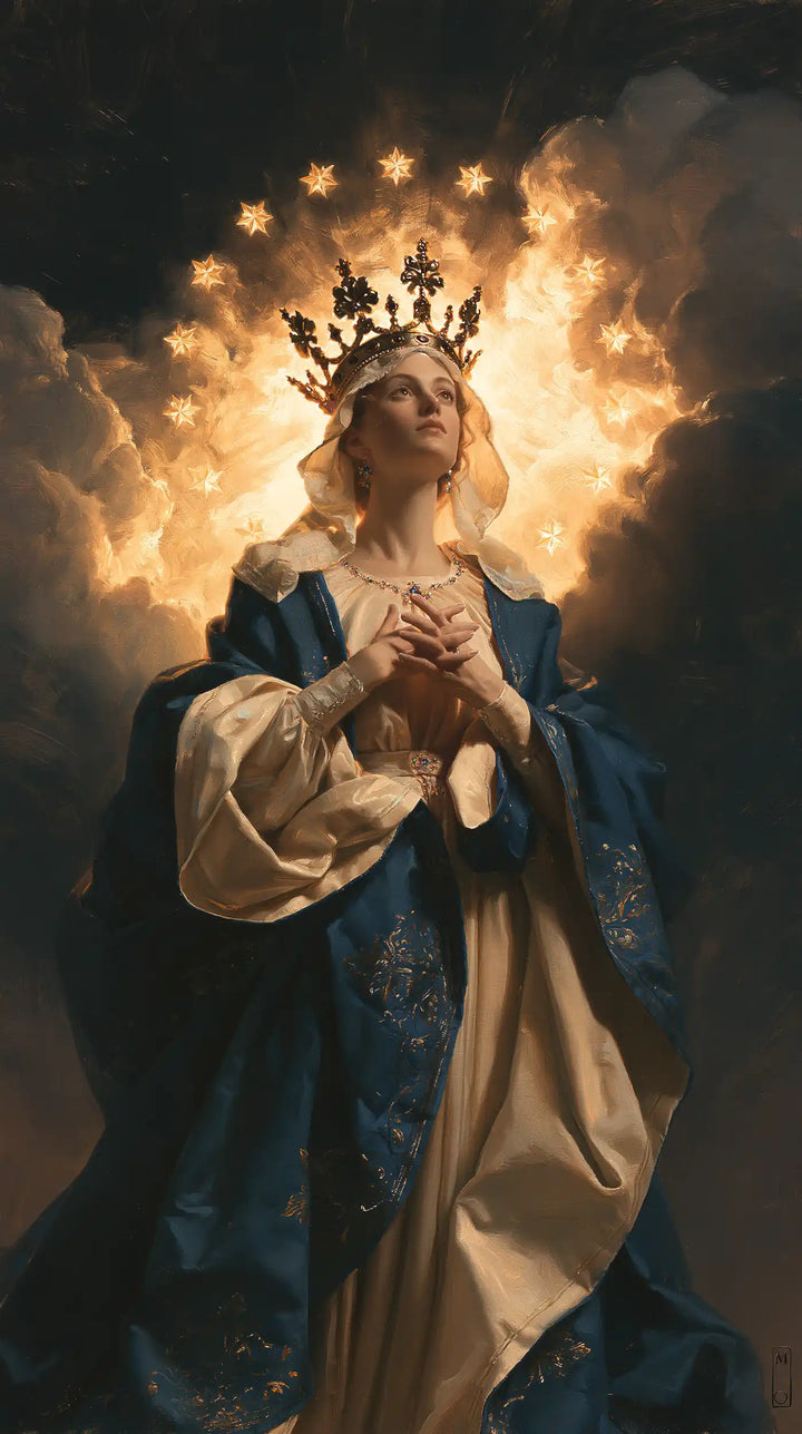 Mary Queen of Heaven - Mary as Divine Light · Portrait n° 2