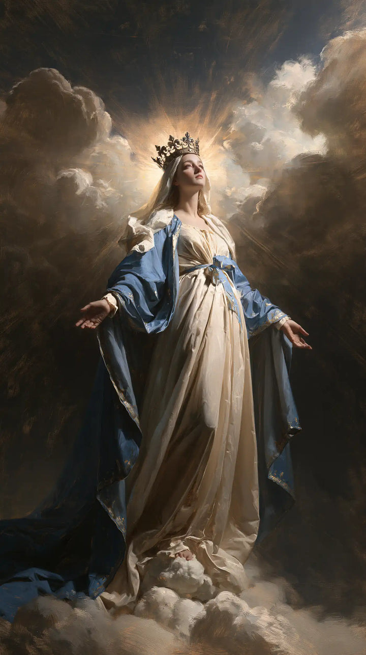 Mary Queen of Heaven - Mary as Divine Light · Portrait n° 8