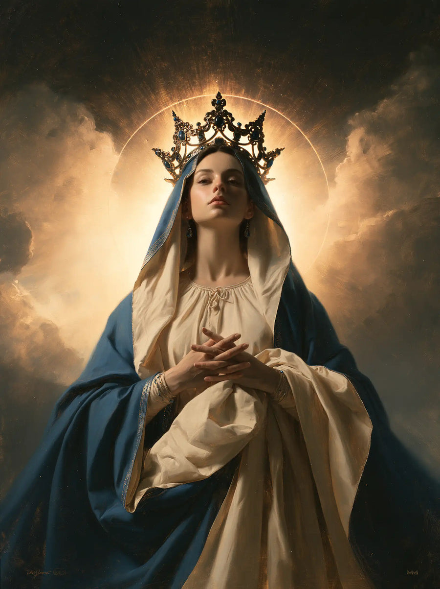 Mary Queen of Heaven - Mary as Divine Light · Portrait n° 13