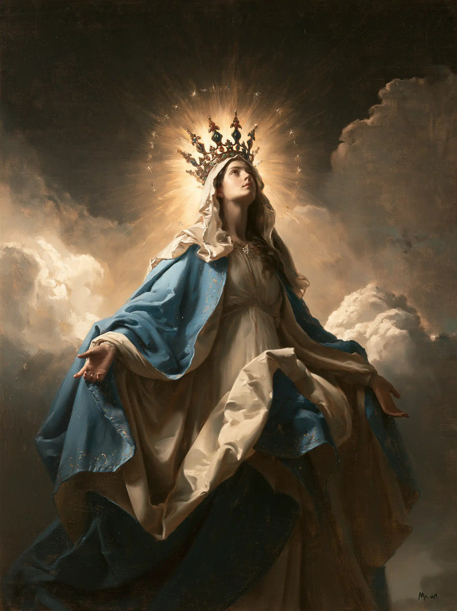 Mary Queen of Heaven - Mary as Divine Light · Portrait n° 16