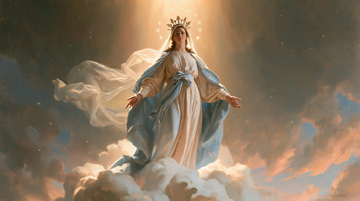 Mary, Queen of Heaven — The Crown Above the Silken Wind
