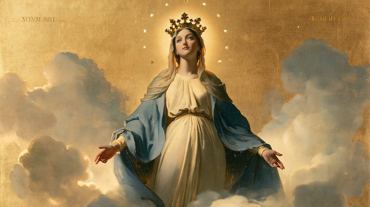 Mary Queen of Heaven - Sacred Gold · Landscape n° 21