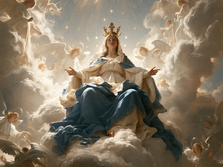 Mary Queen of Heaven - Sacred Monumental View · Landscape n° 3