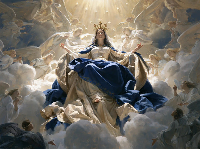 Mary Queen of Heaven - Sacred Monumental View · Landscape n° 5