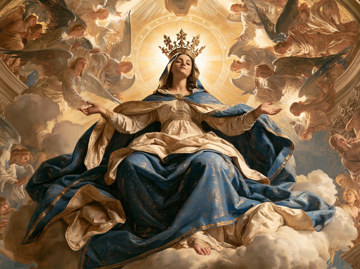 Mary Queen of Heaven - Sacred Monumental View · Landscape n° 6