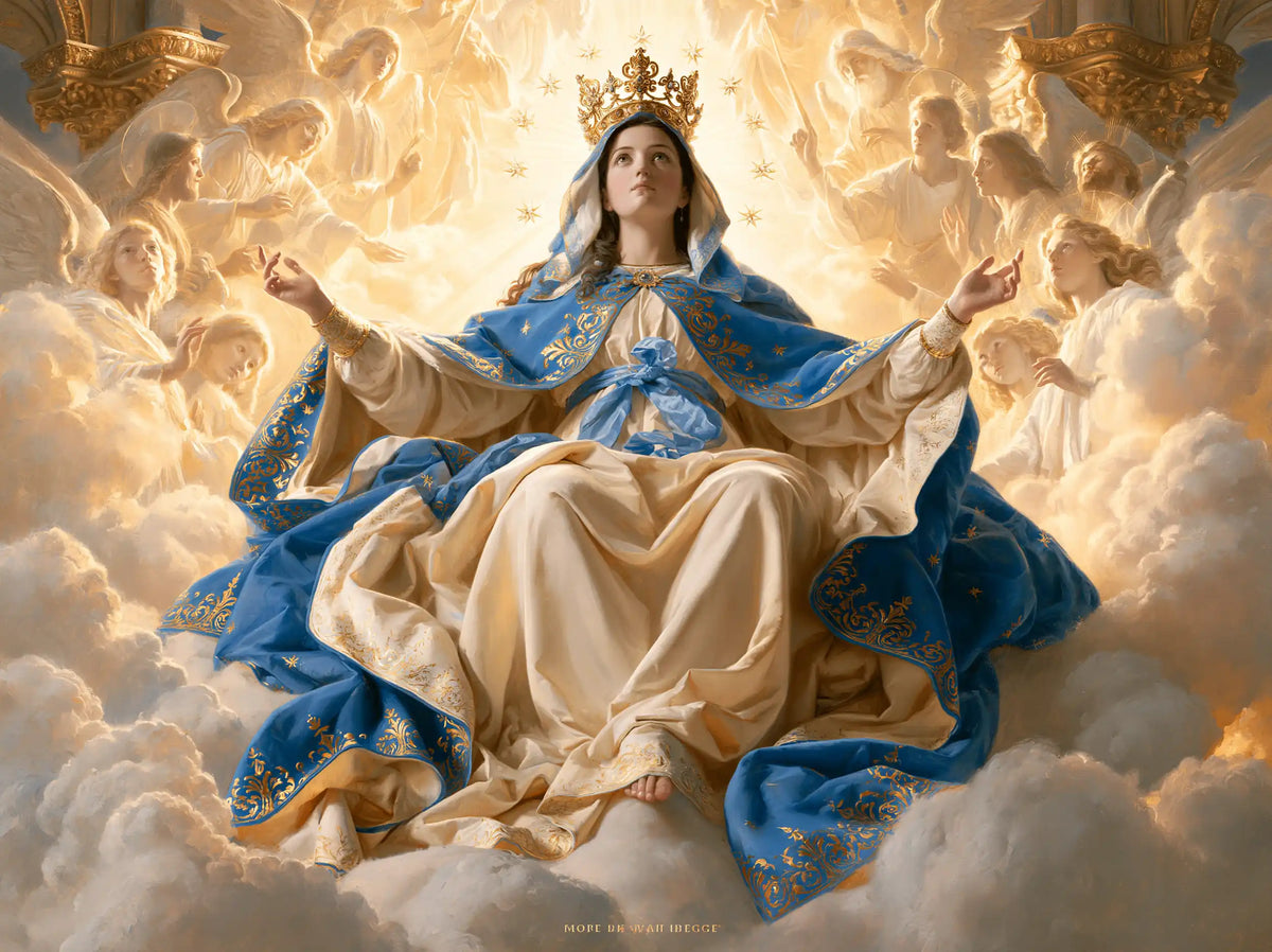 Mary Queen of Heaven - Sacred Monumental View · Landscape n° 10