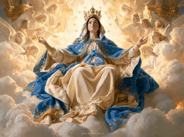 Mary Queen of Heaven - Sacred Monumental View · Landscape n° 10