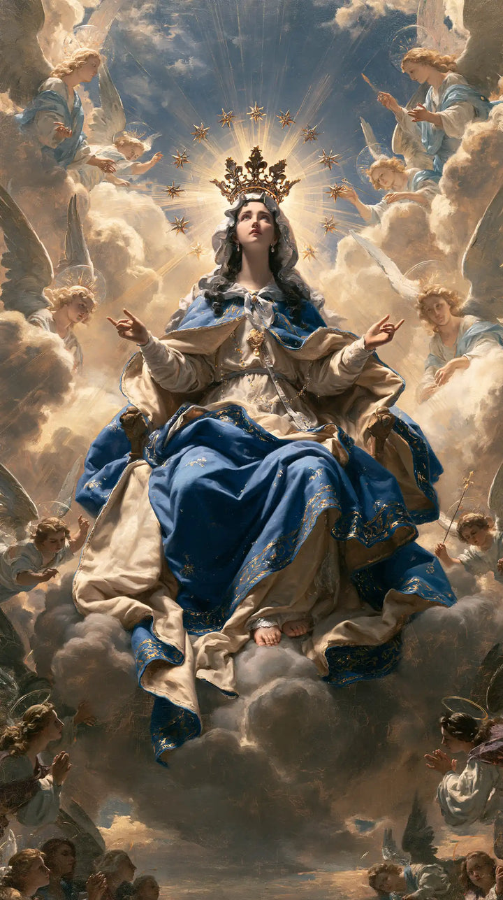 Mary, Queen of Heaven — The Sanctuary of White Wings