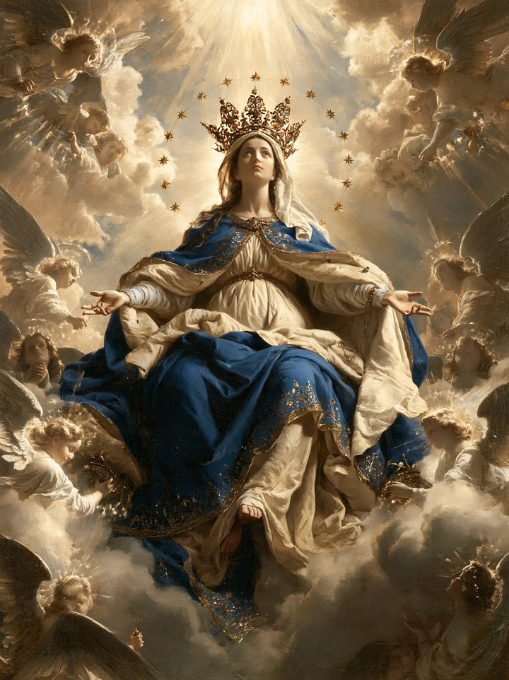 Mary, Queen of Heaven — Gentleness Amid Glory