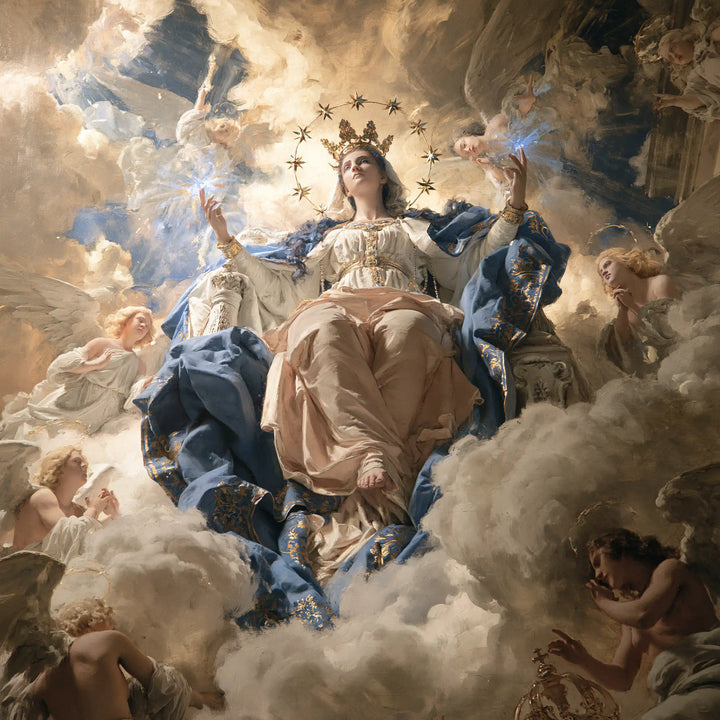 Mary Queen of Heaven - Sacred Monumental View · Square n° 2