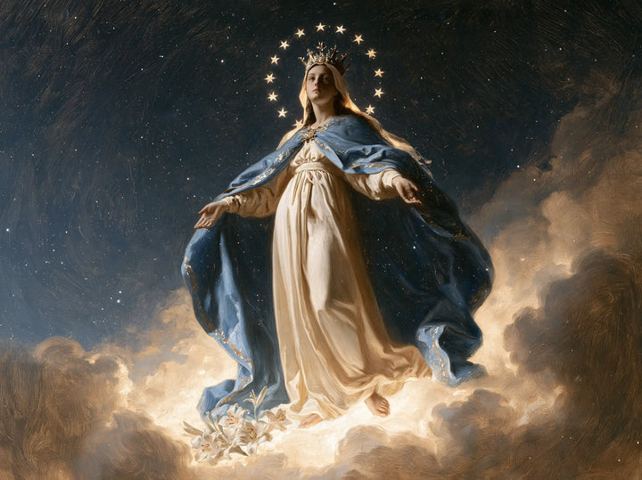 Mary Queen of Heaven - Symbolist · Landscape n° 1