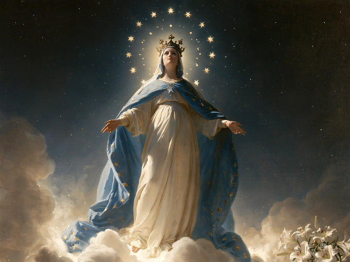 Mary Queen of Heaven - Symbolist · Landscape n° 2