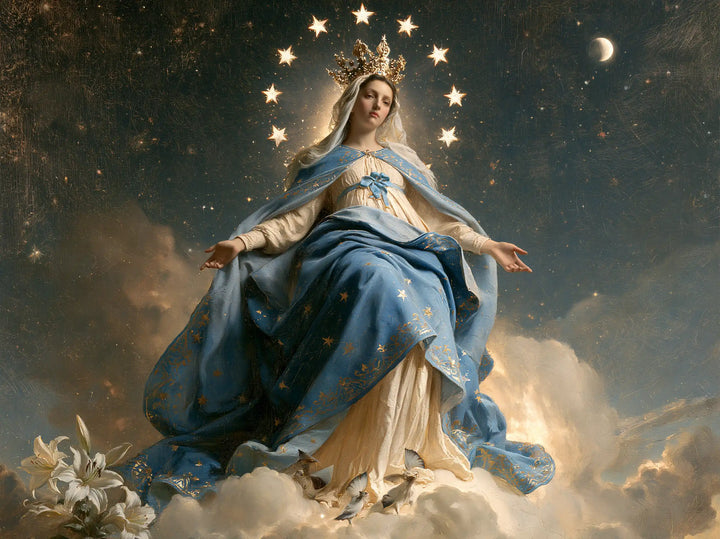 Mary Queen of Heaven - Symbolist · Landscape n° 3