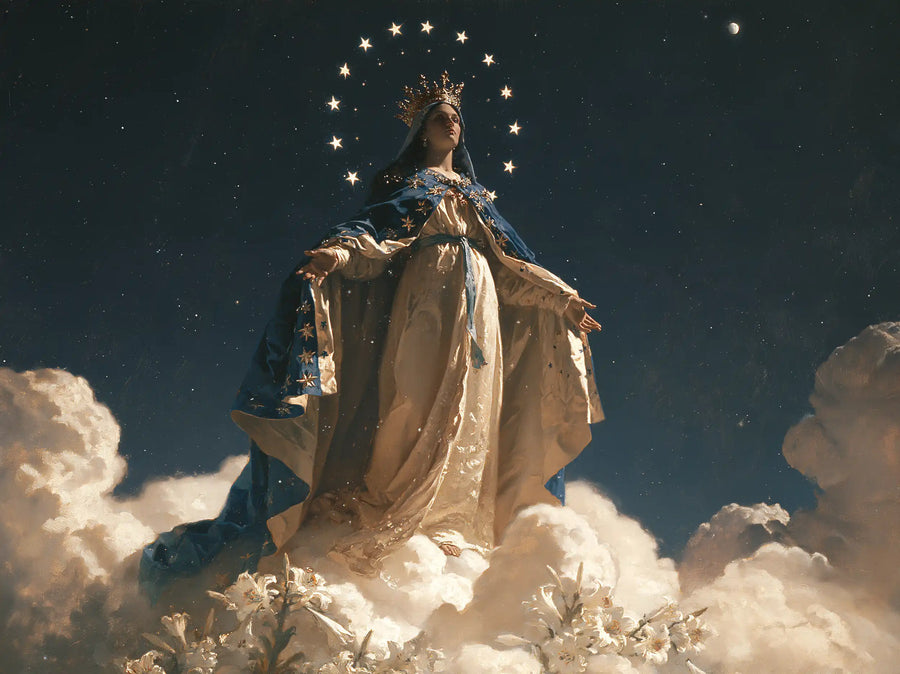 Mary Queen of Heaven - Symbolist · Landscape n° 5